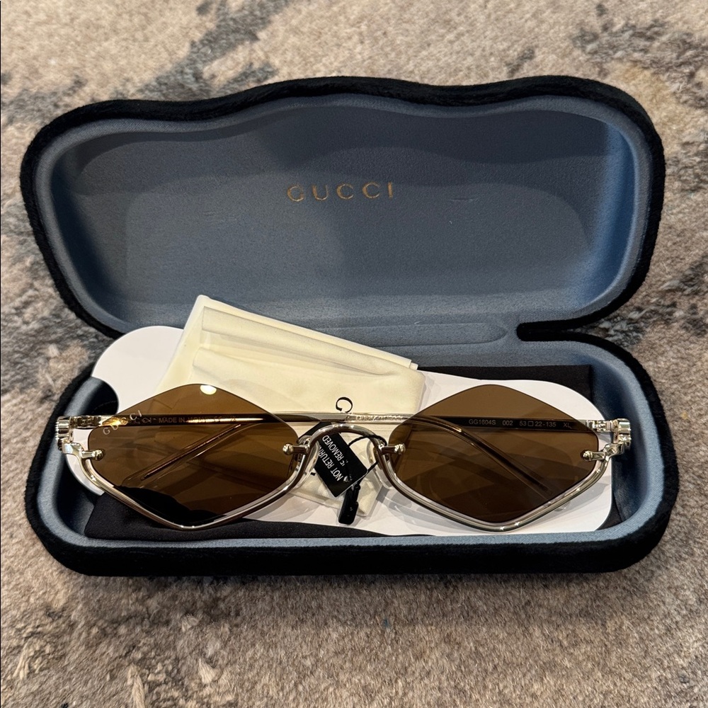 Gucci diamond shape sunglasses